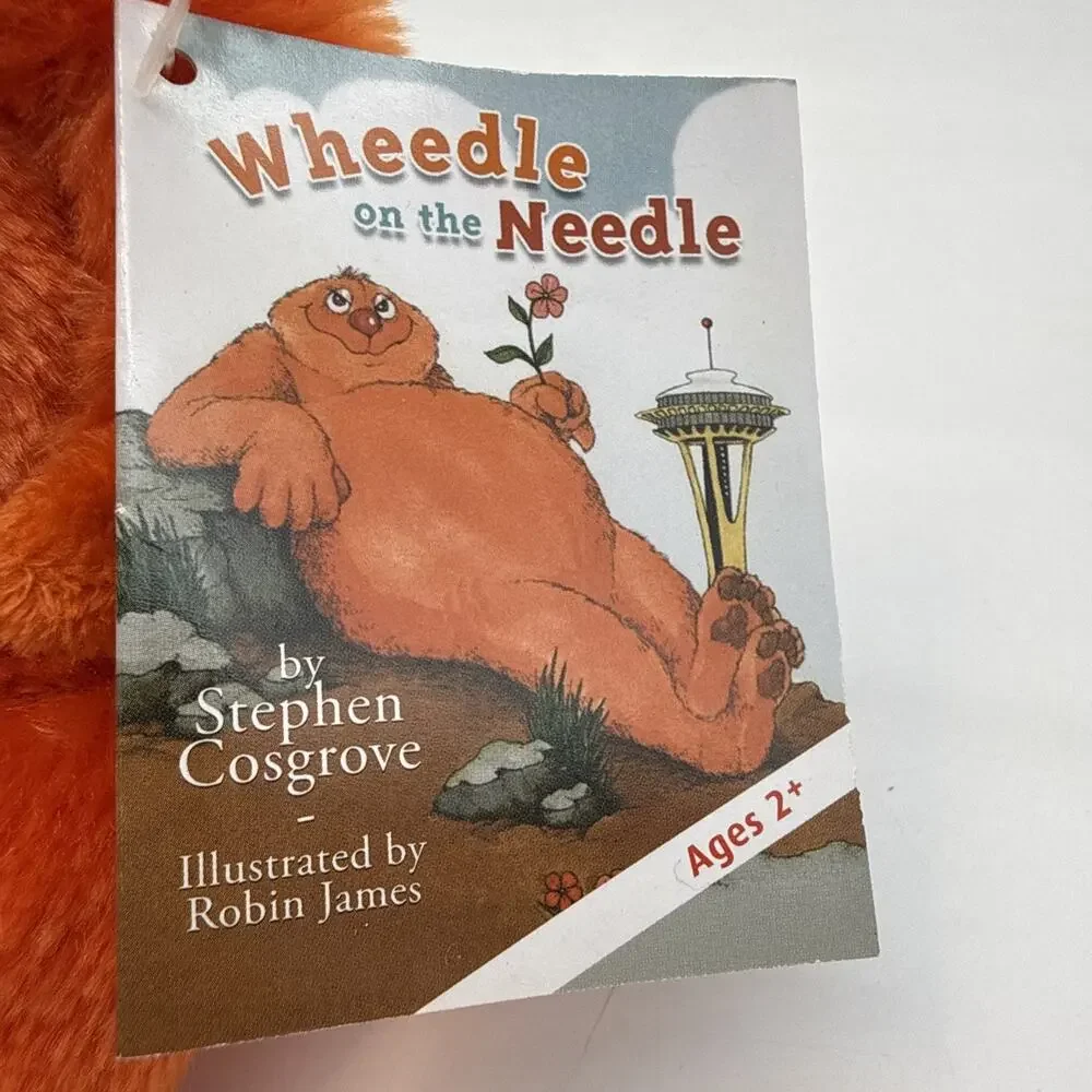 Once Upon a Toy Wheedle on the Needle Orange Plush 10